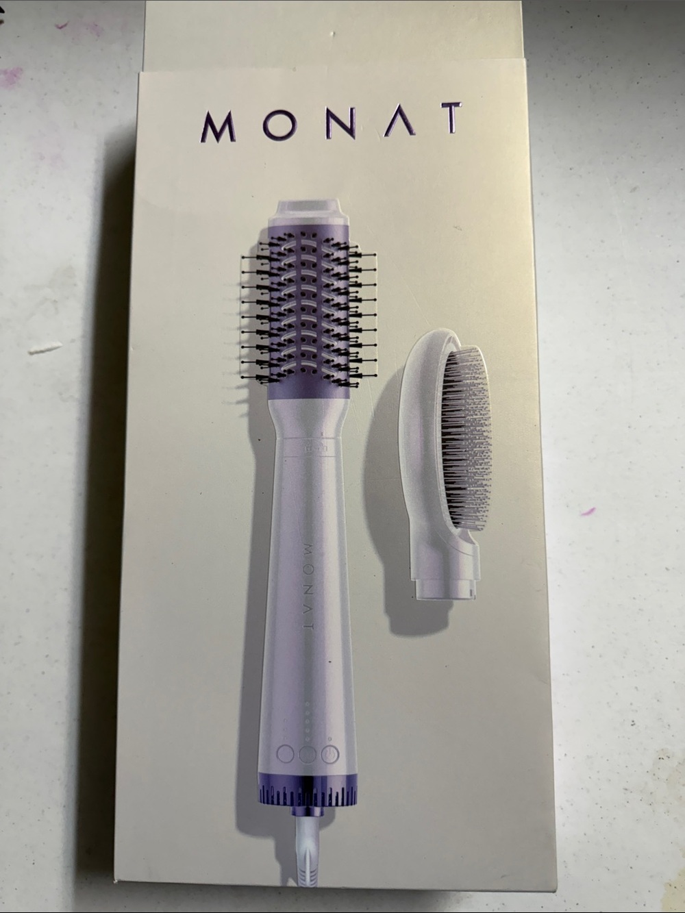 MONAT Lavender 2-in-1 Hot Air Brush